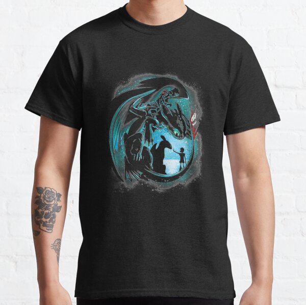 Yesterday and Tomorrow Love Dragon men women gamer Classic T-Shirt