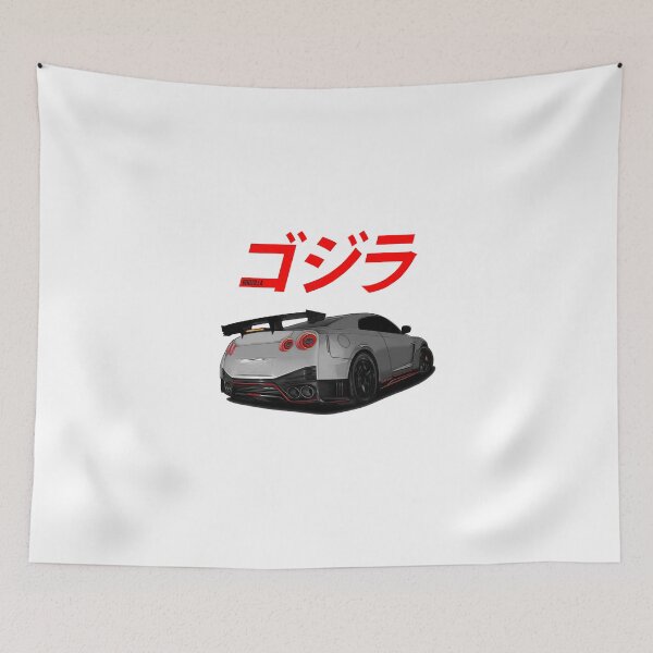 Item preview, White R35 GTR Sports Coupe Rear Side designed and sold by Enthusiast Designs.