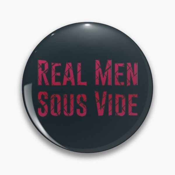 Item preview, Real Men Sous Vide Cooking T-Shirt Rare Steam Cooking Hobby designed and sold by Creekman Designs.