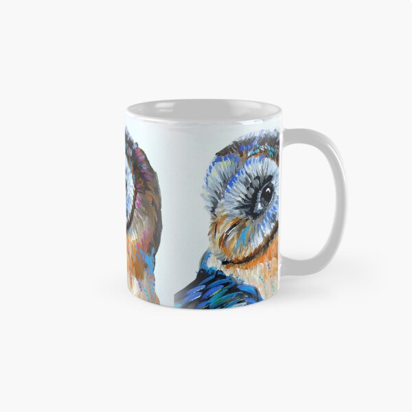 Item preview, owl with abstract colors designed and sold by CatherineJacobs.