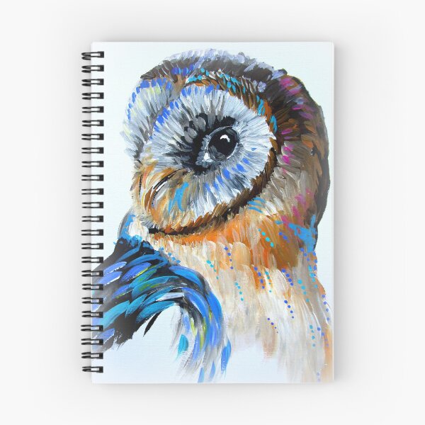 Item preview, owl with abstract colors designed and sold by CatherineJacobs.