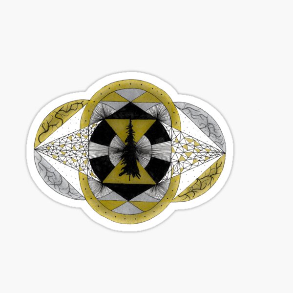 Shinrin-yoku Art - Trees Collection IV Sticker
