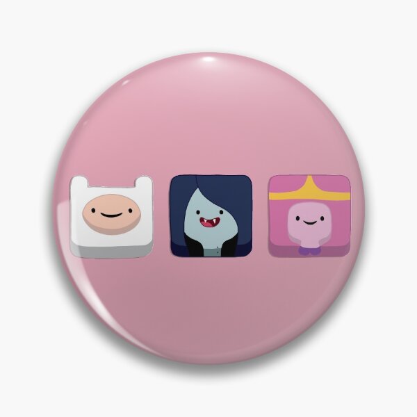 Item preview, Bubblegum, Finn, and Marceline designed and sold by ValentinaHramov.