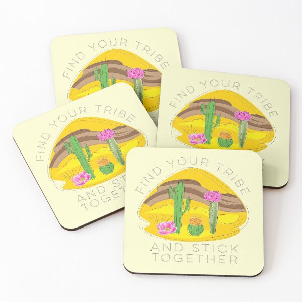 Item preview, Find Your Tribe And Stick Together Desert Cactus  designed and sold by AZGuzmans.