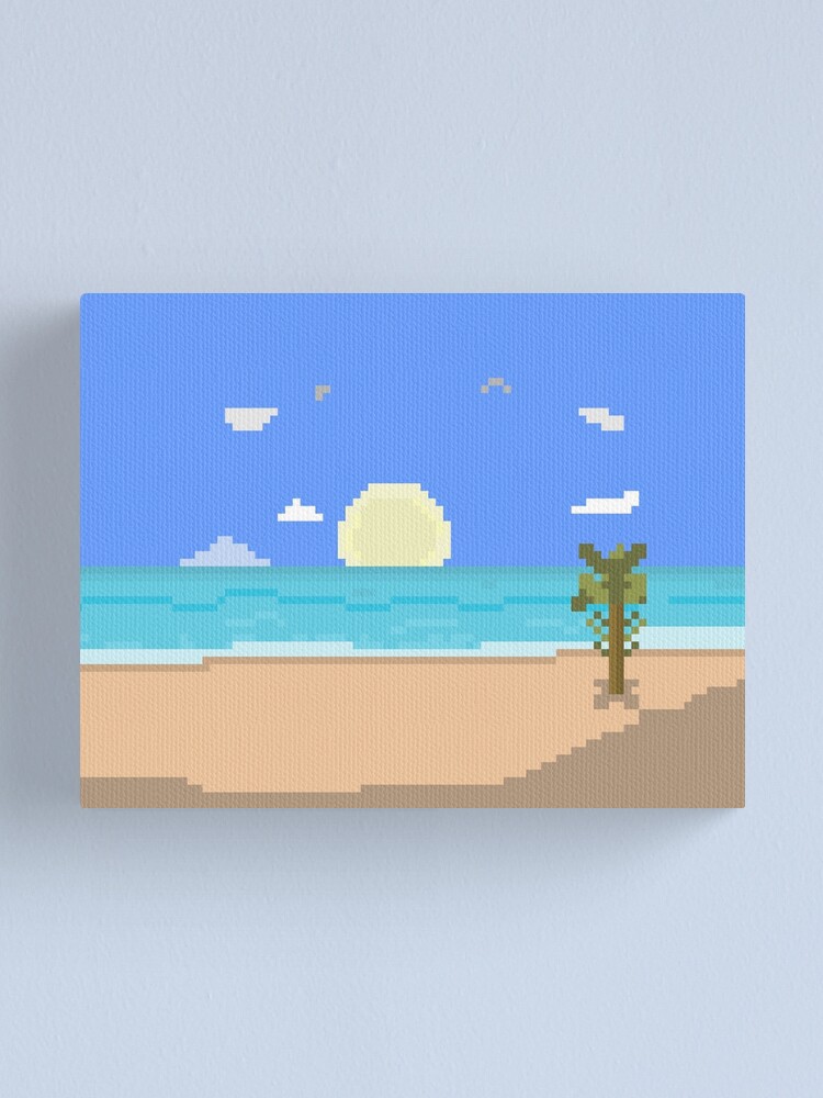 The Moon and the Sea - #1 - 32x32 Pixel ARt Sketches