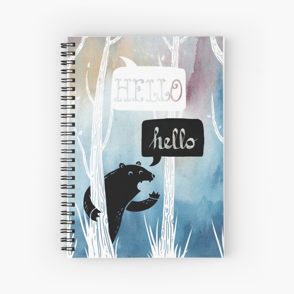Item preview, Spiral Notebook designed and sold by littleclyde.