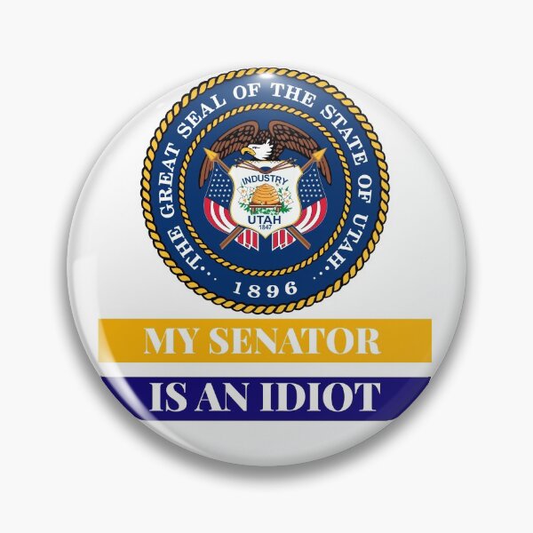 Artikelvorschau, Sarkastisch Mein Senator ist ein Idiot Utah Politikgeschenk entworfen und verkauft von AZGuzmans.