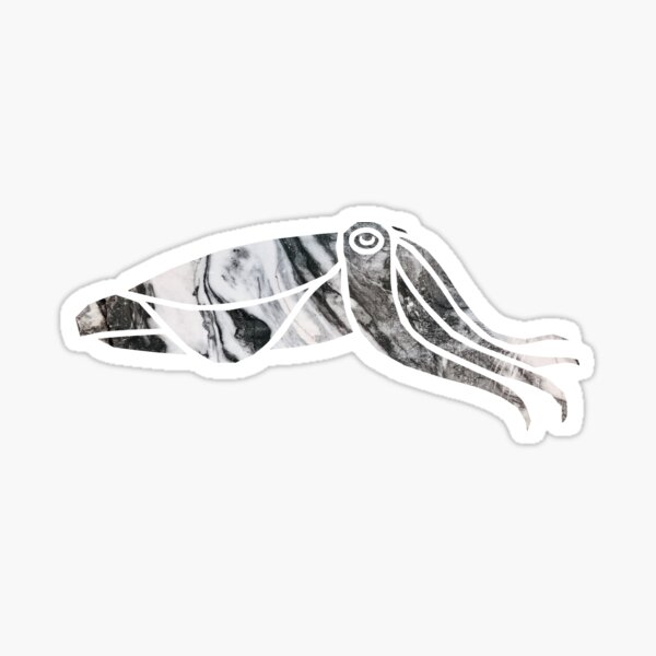 Item preview, Geometric cuttlefish designed and sold by WildGeometric.