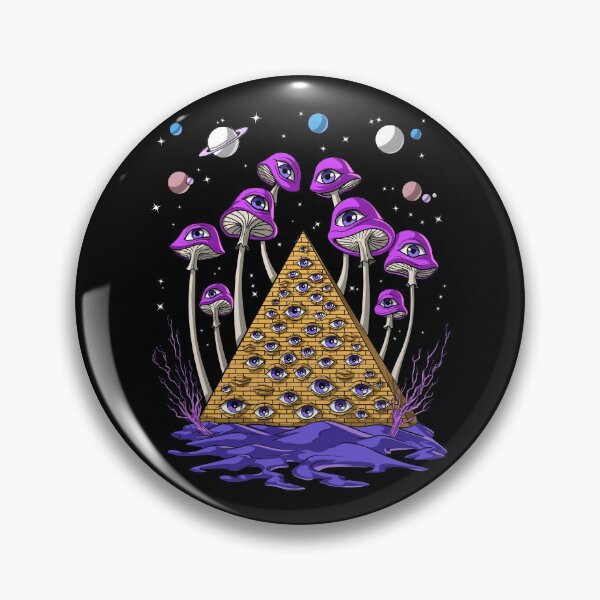 Item preview, Psychedelic Egyptian Pyramid designed and sold by underheaven.