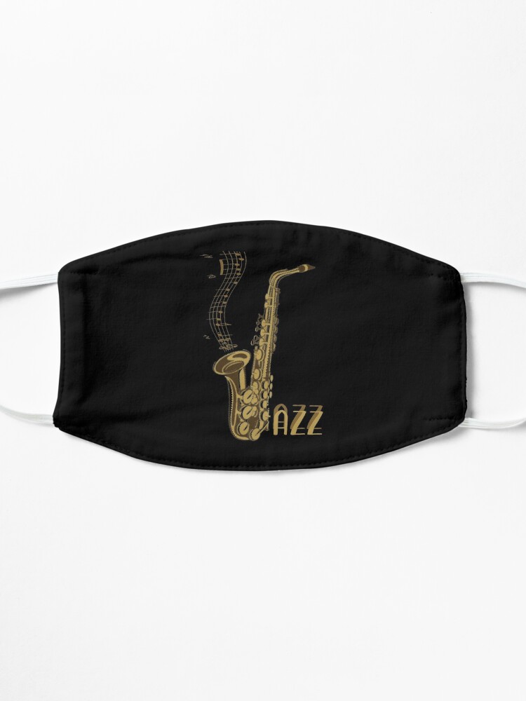 Alternate view of Jazz Music Gift For Jazz Lover Epic Sax  Mask