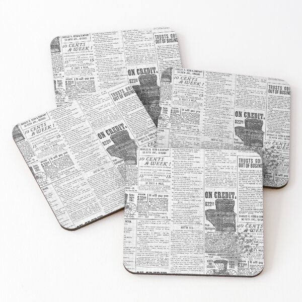 Item preview, Retro Vintage Newspaper Column  designed and sold by leo-theo.