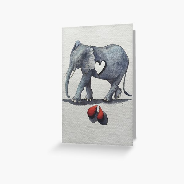 Heartbroken Greeting Card