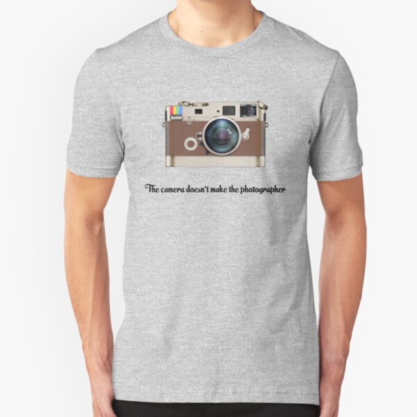 Leica Instagram Kamera Slim Fit T-Shirt