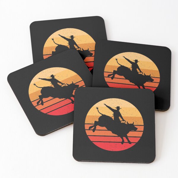 Item preview, Bull Rider Vintage Retro designed and sold by EstelleStar.
