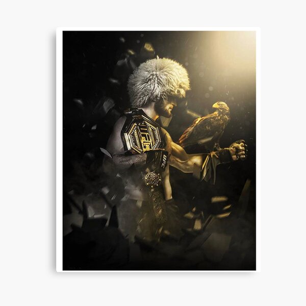 Khabib - The Eagle, The Champion, The Undefeated Canvas Print
