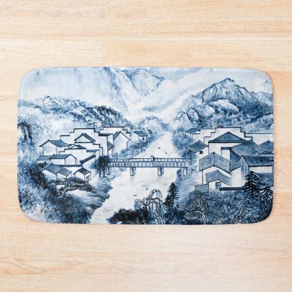 Item preview, Chinese Porcelain Landscape Painting designed and sold by livianasgifts.