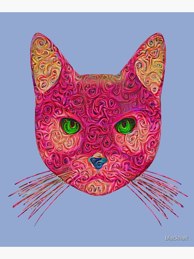 Rose Hungry Cat by blackhalt