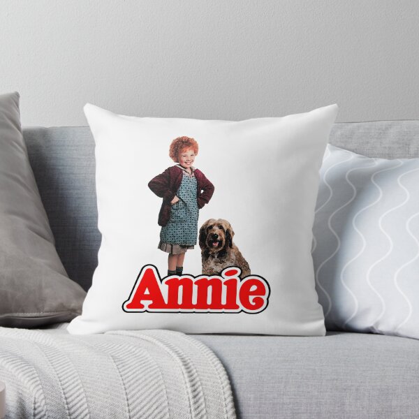 ANNIE - Annie & Sandy Throw Pillow