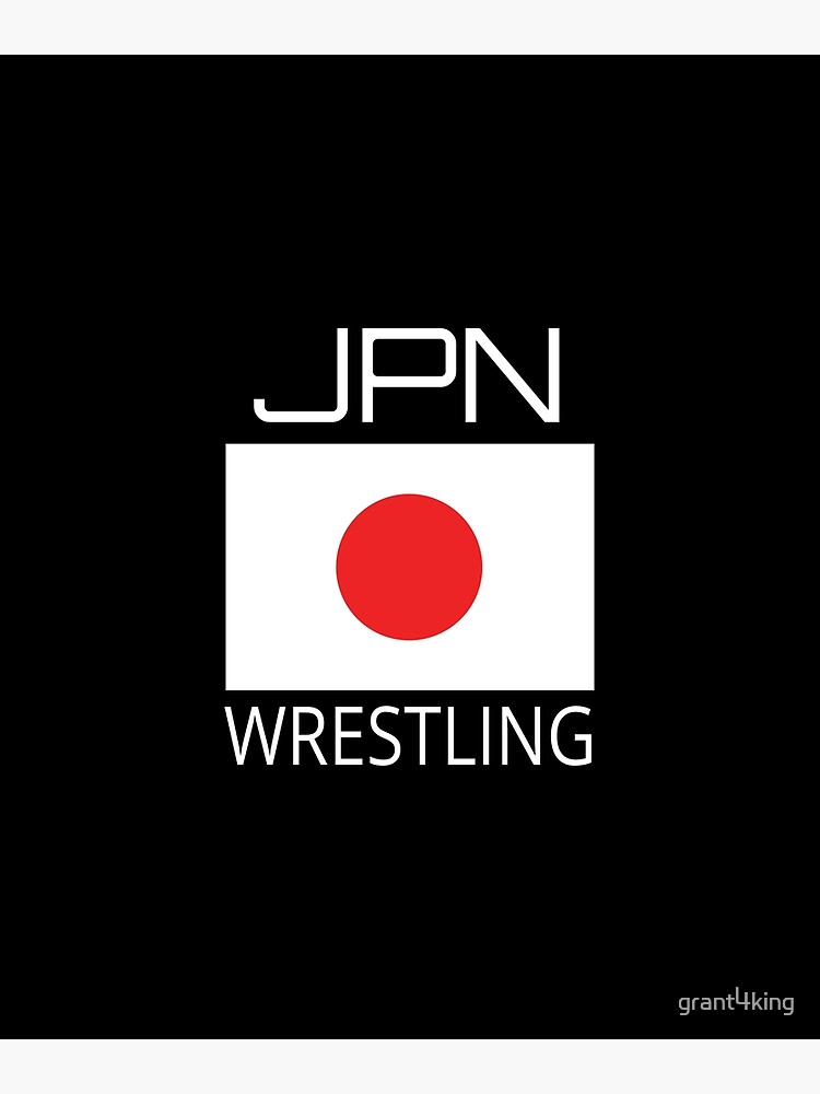 "Japan Wrestling Japanese Wrestler Athlete JPN Flag Pride graphic