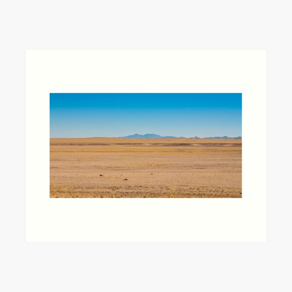 Endless sand Art Print