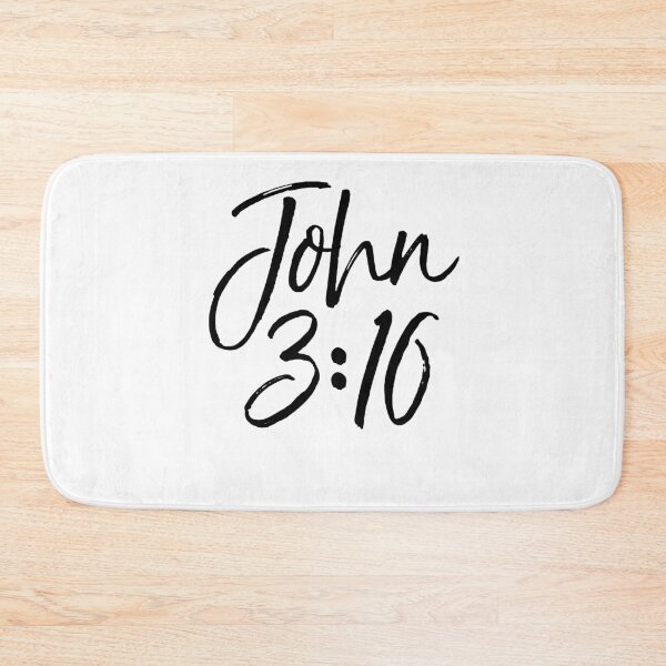 Item preview, John 3.16 Bible Verse Christian Quote designed and sold by TNDesignStudio.