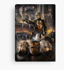 Knights Charge Canvas Print