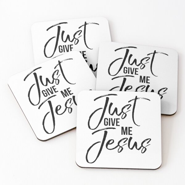 Item preview, Just Give Me Jesus Christian Quote designed and sold by TNDesignStudio.