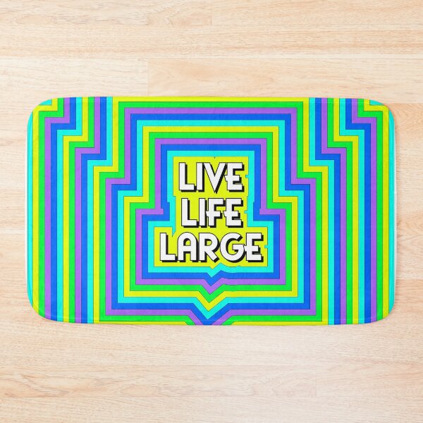 Item preview, Live life large designed and sold by bluehair.