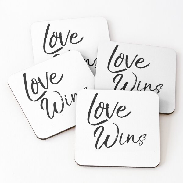 Item preview, Love Wins Quote Christian Quote designed and sold by TNDesignStudio.