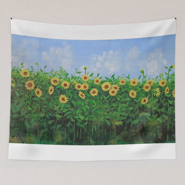 Item preview, Campo de girasol designed and sold by HerendraSwarup.