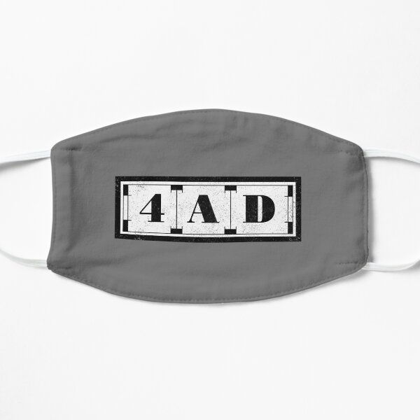 4AD (distressed design) Mask