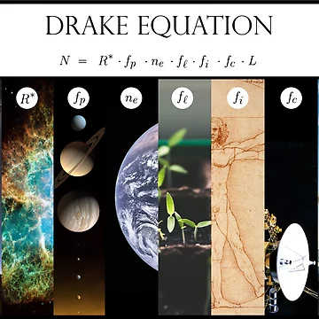 Artwork thumbnail, Drake equation by Inkrypted