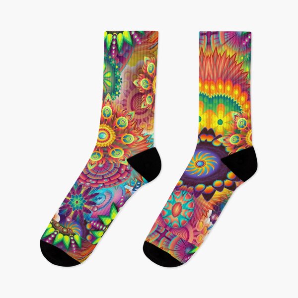 Item preview, Sci-Fi Flowers, Design Products / Color cavalcade Face mask and more designed and sold by Polokat.