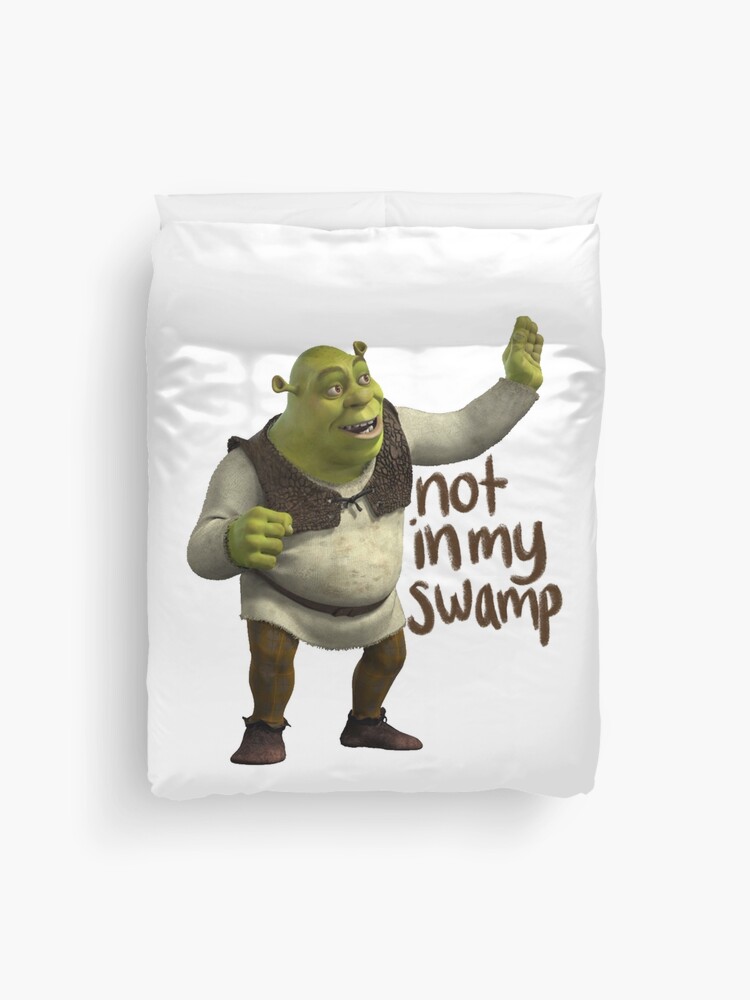 shrek duvet cover