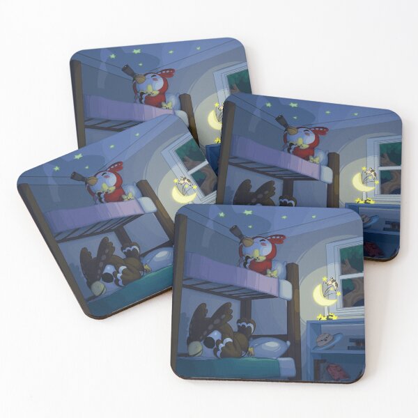 Bedtime Coasters (Set of 4)