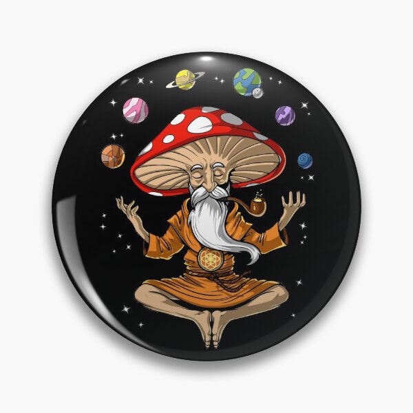 Item preview, Magic Mushroom Buddha designed and sold by underheaven.