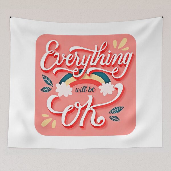 Item preview, Eveything Will Be Fine (12) designed and sold by QuoteMan.