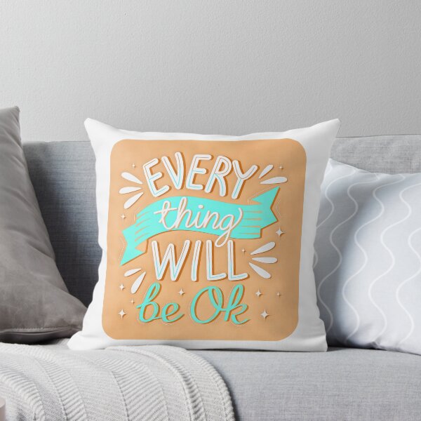 Item preview, Eveything Will Be OK (12) designed and sold by QuoteMan.