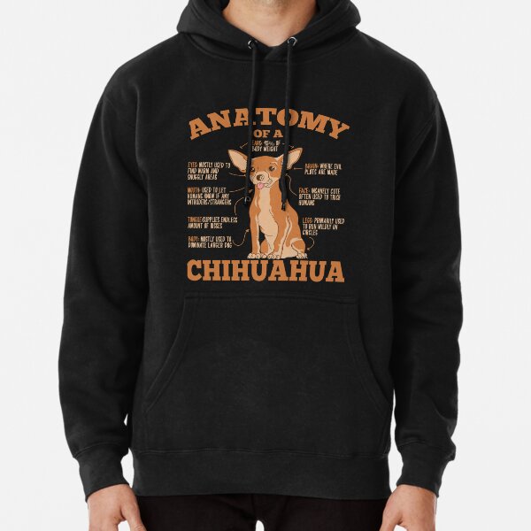 Best Chihuahua Dad Ever Cute Chihuahuas Zip Up Hoodie Back Print