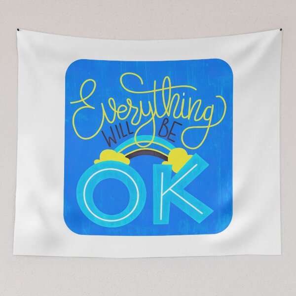 Item preview, Eveything Will Be OK (9) designed and sold by QuoteMan.