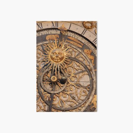 Horloge astronomique de Lyon (France) Impression rigide