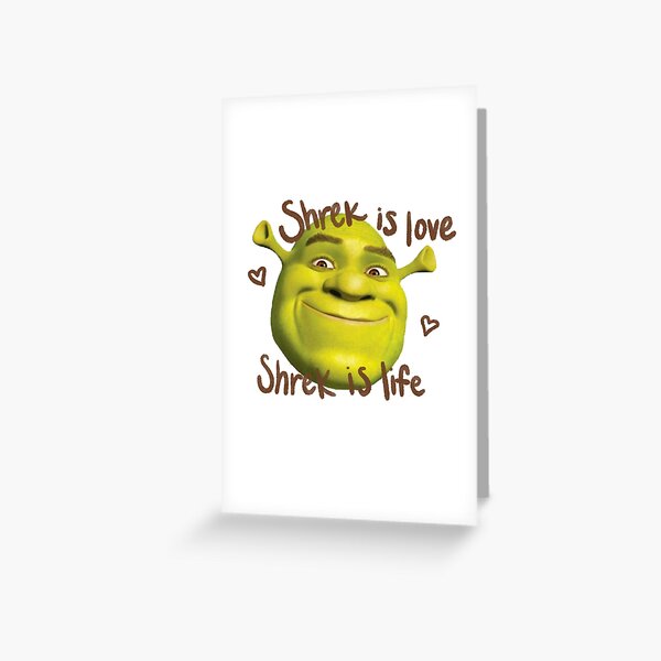Shrek Greeting Cards Redbubble