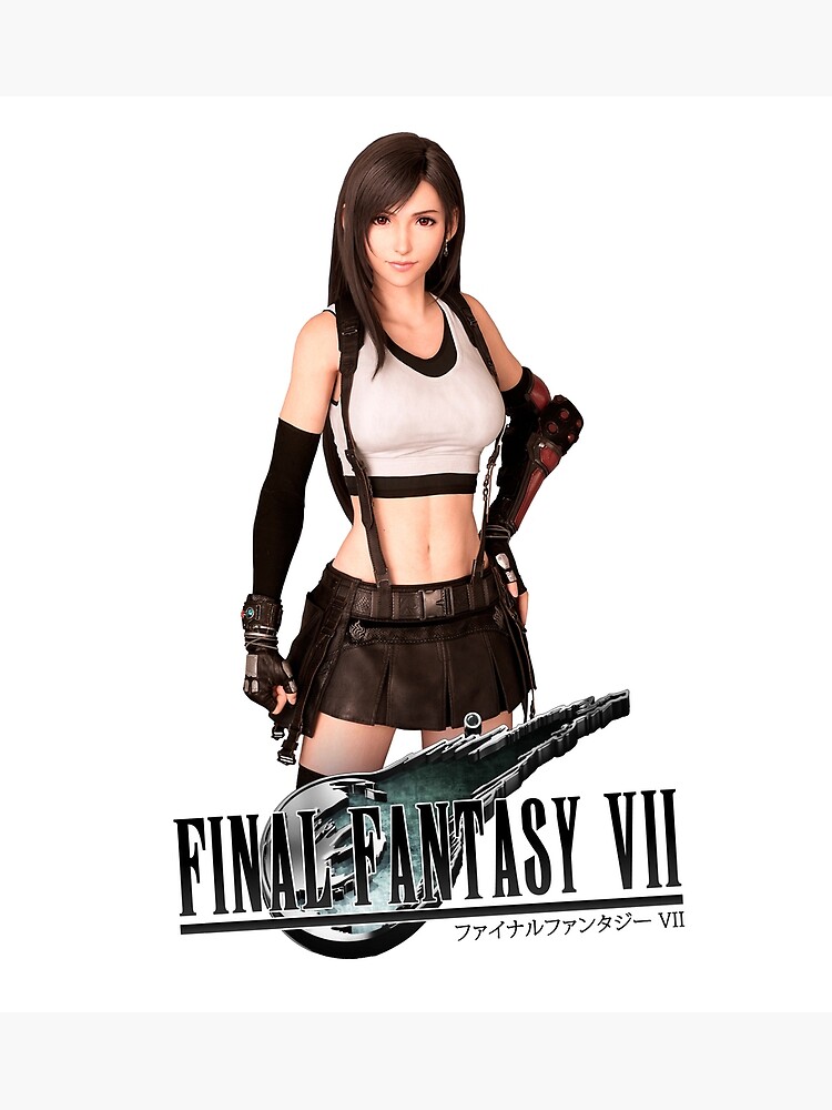 Final Fantasy 7 Remake Tifa Lockhart Poster For Sale By Miroteiempire Redbubble