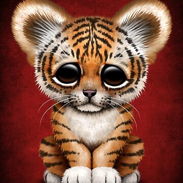 Cute Baby Tiger Cub  Poster for Sale by jeff bartels