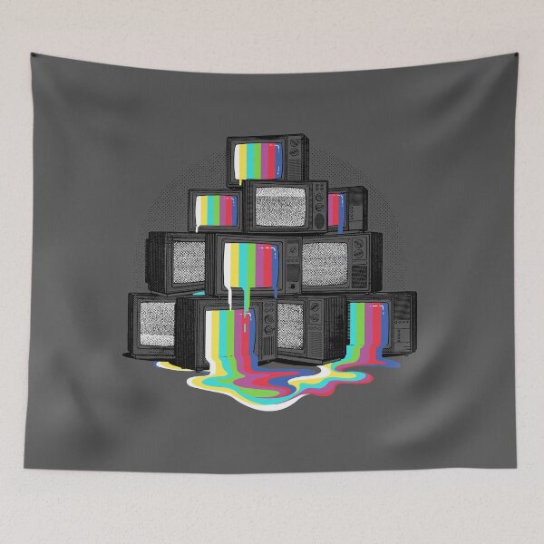 Item preview, Retro Dripping Technicolour TV designed and sold by Gamma-Ray.