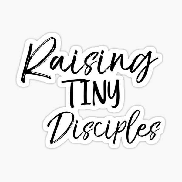 Tiny Disciples Stickers Redbubble