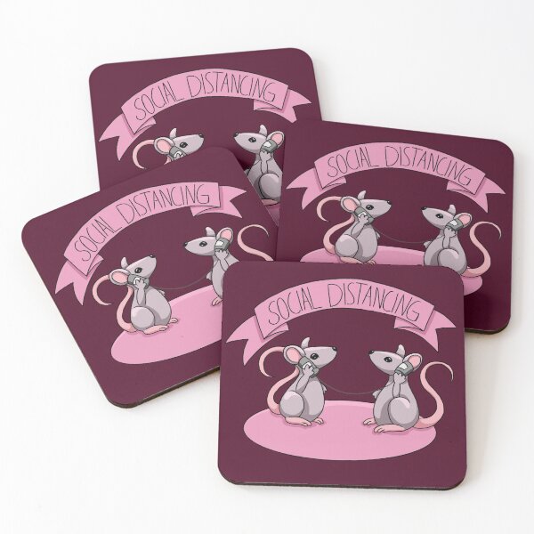 Item preview, Social Distancing - Rats with a can phone designed and sold by HighFives555.