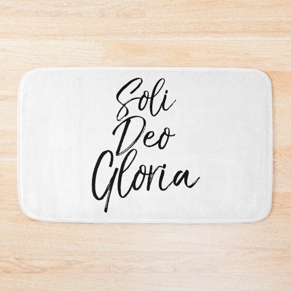 Item preview, Soli Deo Gloria Christian Quote designed and sold by TNDesignStudio.
