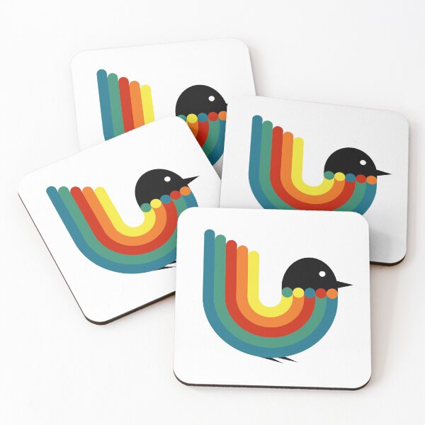Item preview, Rainbow bird designed and sold by BattaAnastasia.