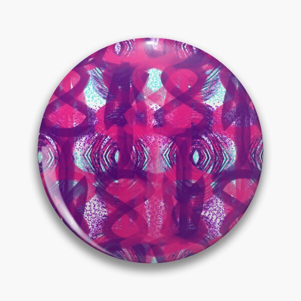 Item preview, Purple Pink Retro Inspired Abstract Pattern designed and sold by Artification.